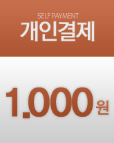 °³ÀΰáÁ¦(1000¿ø) °³ÀΰáÁ¦(1000¿ø)